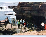 Thunder Hole Acadia National Park Maine ME UNP Chrome Postcard N3 - £2.29 GBP