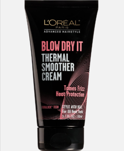 L'Oréal Paris Advanced Hairstyle BLOW DRY IT Thermal Smoother Cream, 5.1 Fl. Oz. - $27.72