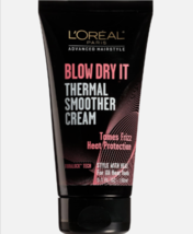 L&#39;Oréal Paris Advanced Hairstyle BLOW DRY IT Thermal Smoother Cream, 5.1 Fl. Oz. - £21.70 GBP