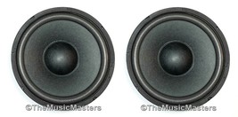 Pair 8 inch Car Audio Stereo OEM style Replacement WOOFER Bass Speaker 4 Ohm Sub - £36.14 GBP
