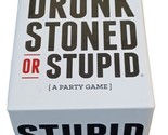 Drunk Stoned or Stupid A Party Game Card Game Complete In Box - $6.20