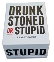 Drunk Stoned or Stupid A Party Game Card Game Complete In Box - £4.86 GBP