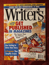 WRITERS DIGEST magazine May 1997 Jonathan Kozol Janice Daugharty Lauren Kessler - $14.40