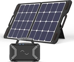 Portable Power Station 300W/110V, Vdl Solar Generator 299Wh Backup Battery, And - £332.20 GBP