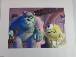 Disney Pixar Monsters, inc. Lithograph - £4.69 GBP