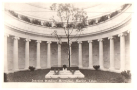Interior of the Harding Memorial Marion Ohio Postcard - £6.97 GBP