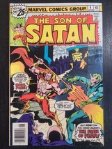 THE SON OF SATAN #4 MARVEL COMICS 1976 ORIGNAL BRONZE AGE SOUL FIRE FN/VF - $4.00