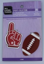 All Living Things Football Fan Wood Chews For Small Animals - 2 Count - £2.34 GBP