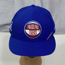 Philadelphia 76ers New Era 9FIFTY NBA Adjustable Snapback Blue Hat - £21.87 GBP