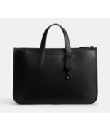 COACH Isaac Workbag Leather Computer Crossbody Tote ~NWT~ Black CV971 - €232,17 EUR