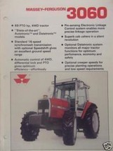 1989 Massey Ferguson 3060 Tractor Specifications Brochure - £7.97 GBP