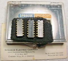 3 NOS Sprague Electric US7450A TTL Dual 2 Wide 2 Input AND/OR Invert Gat... - $8.27