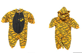 Simply Basic Baby Infant Tiger Hooded One Piece Outfit Costume Small 0-3 Months - £9.76 GBP