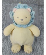 Vintage Prestige Baby Lion Yellow Blue Musical Pull Carters Plush Stuffe... - $1,230.09 MXN