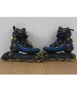 K2 Flight W Womens Inline Skates Roller Blades US Size 7.0 Blue Black - $918.20 MXN