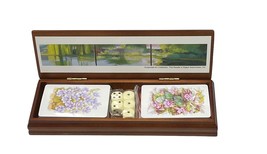 Readers Digest Corporate Art Collection Double Deck Playing Cards Dice Gift Set - £17.30 GBP