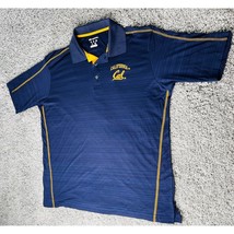 Polo Men’s Shirt California Golden Bears Champion Blue Sz Large Casual - $16.07