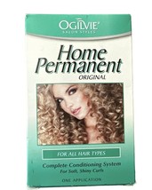 Ogilvie Home Permanent Original Complete Conditioning System Soft Shiny Curls - £11.88 GBP