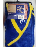 Golden State Warriors 50" by 60" Blacktop Plush Raschel Throw Blanket - NBA - $33.94