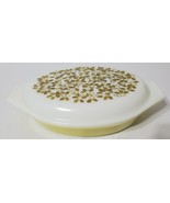 Vintage Pyrex Divided 1 1/2Qt. #12 Verde W Lid 945C  Olives Pattern - $24.06 CAD