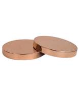 Rose Gold Metal Lid - Fits 14 oz Havana Glass (12pk) - $741.76 MXN