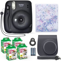 Fujifilm Instax Mini 11 Instant Camera Charcoal Gray Fuji Film Value Pack (40 - £142.51 GBP