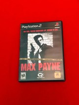 PlayStation 2 Max Payne 1,Video Game Original Black Label Edition Complete! Clea - £18.87 GBP