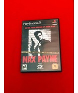 PlayStation 2 Max Payne 1,Video Game Original Black Label Edition Comple... - £18.75 GBP