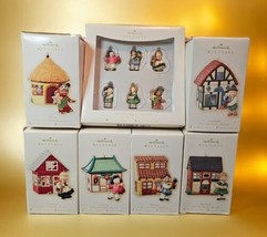 2007 Hallmark Joy to the World Collection Complete Set of 6 Plus Miniatu... - $74.24