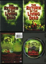 Return Of The Living Dead Dvd Jewel Shepard Mgm Video Collector&#39;s Ed 3D Cover - £27.90 GBP