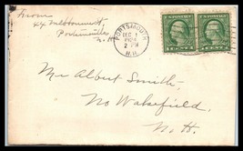 1924 US Cover - Portsmouth, New Hampshire to North Wakefield, NH R15 - £2.31 GBP