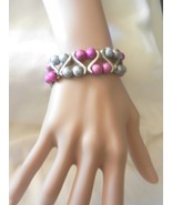 NeW Ladies  Charming  Beads Stretch Wave Powder Dust Beads  Bracelet  - $4.99