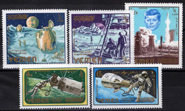 ZAYIX -Yemen (Kingdom) 191A-195A MNH Space Research John F. Kennedy 0816... - £8.29 GBP