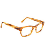 Warby Parker Eyeglasses Aldous-270 Striped Brown Rectangular Frame 50[]2... - £79.69 GBP