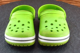 Crocs Toddler Girls 8 Medium Green Clog Synthetic - £17.55 GBP