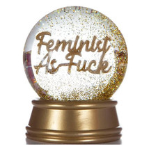 Shining Snow Ball Glitter Ball - Feminist As Fck - $40.96