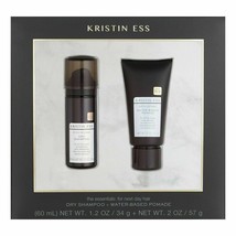 Kristin Ess ~ The Essentials ~ Dry Shampoo ~ Water Based Pomade ~ Gift Set - £17.65 GBP
