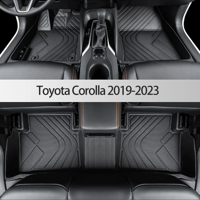 Custom TPE Car Floor Mats For Toyota Corolla 2019 2020 2021 2022 2023 Wa... - $303.93