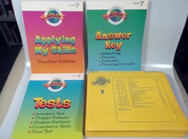 Silver Burdett Ginn Math Teacher Resource Books Grade 7 Home School Answer Keys - £15.79 GBP