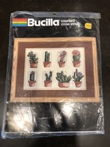 Bucilla Cactus Sampler Counted Cross Stitch Kit Brooke Morrison 40287 Se... - $16.82
