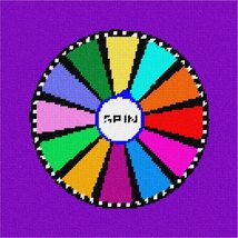 Pepita Needlepoint kit: Spin The Wheel, 10&quot; x 10&quot; - £62.50 GBP+