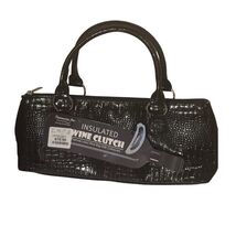 Primeware INC Innovative Insulated Wine Clutch Croc Embossed Style Black... - $11.88