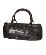 Primeware INC Innovative Insulated Wine Clutch Croc Embossed Style Black NWT - $11.88