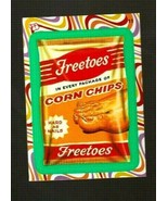2008 Wacky Packages Flashback 2 {FB2} Green Border "FREETOES" #11 Sticker Card - $1.00