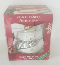 Yankee Candle Snowman Scenterpiece Easy MeltCup Warmer with Timer - sealed NEW - £26.59 GBP