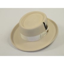 Men Bruno Capelo Hat Australian Wool Crushable Wide Brim GAMBLER GAM103 Ivory image 2