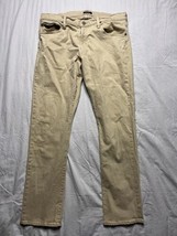 Polo Ralph Lauren Pants Men’s Size 34x32 Beige Varicose Slim Straight Chino - £20.50 GBP