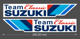 Team Classic Suzuki Decals / Stickers for Suzuki GSXR GSXRR Moto GP Vintage - £13.37 GBP
