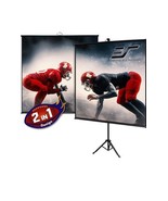 Elite Screens 50 Inch 2 in 1 Portable Projector Screen Dual Tripod Stand... - €49,56 EUR