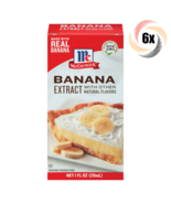 6x Packs McCormick Imitation Banana Flavor Extract | 1oz | Non Gmo Glute... - £29.91 GBP